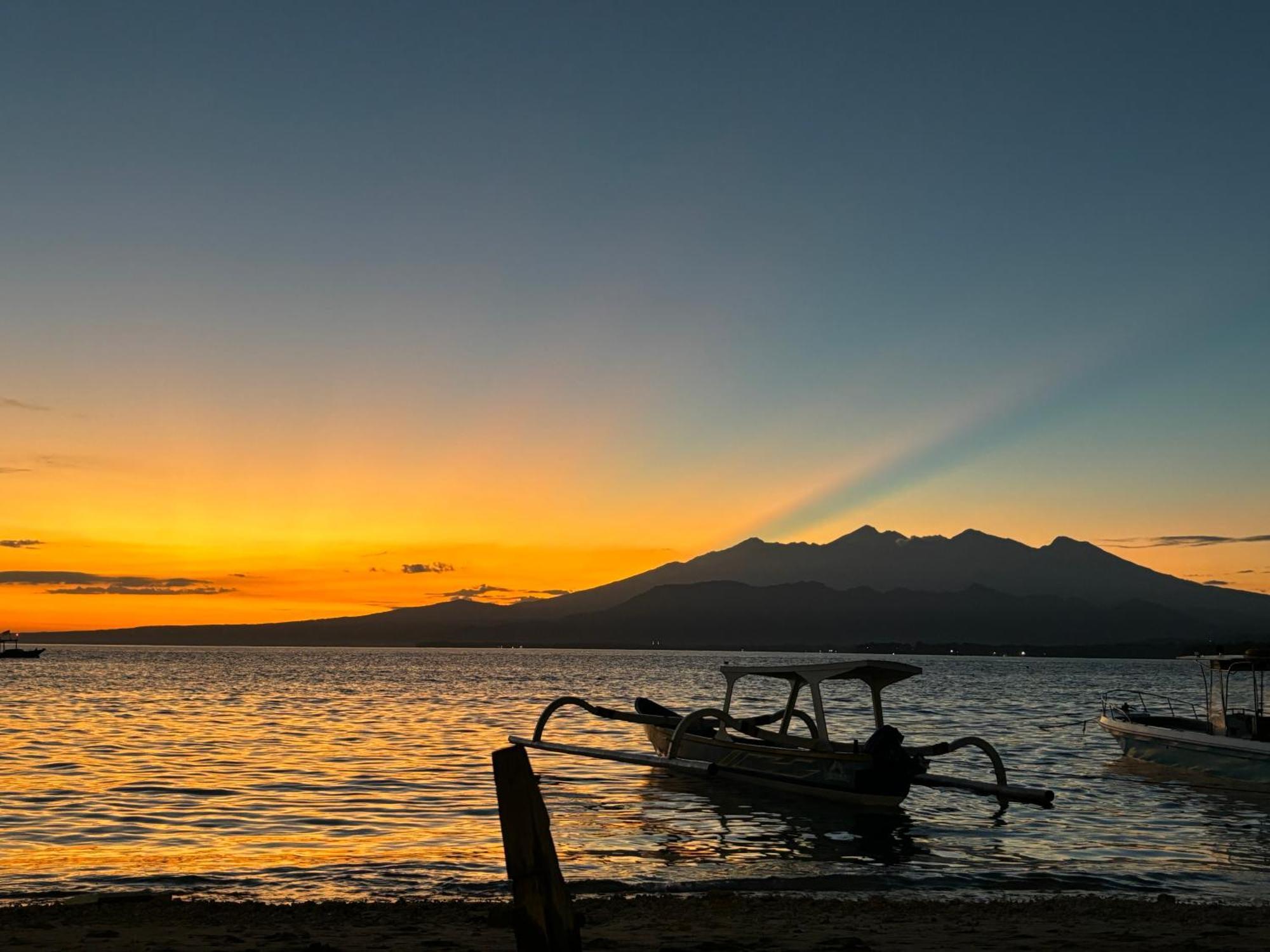 Alibaba Bungalows Gili Air Bagian luar foto