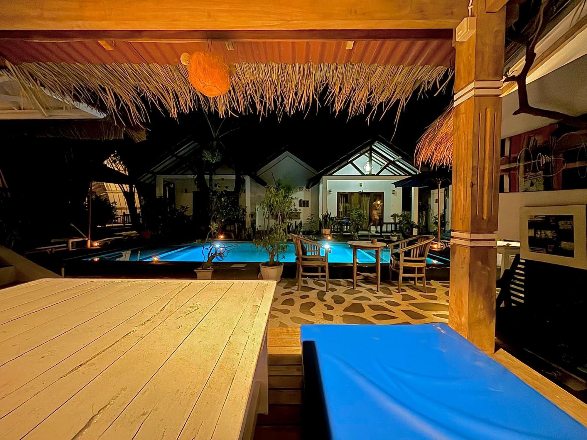 Alibaba Bungalows Gili Air Bagian luar foto
