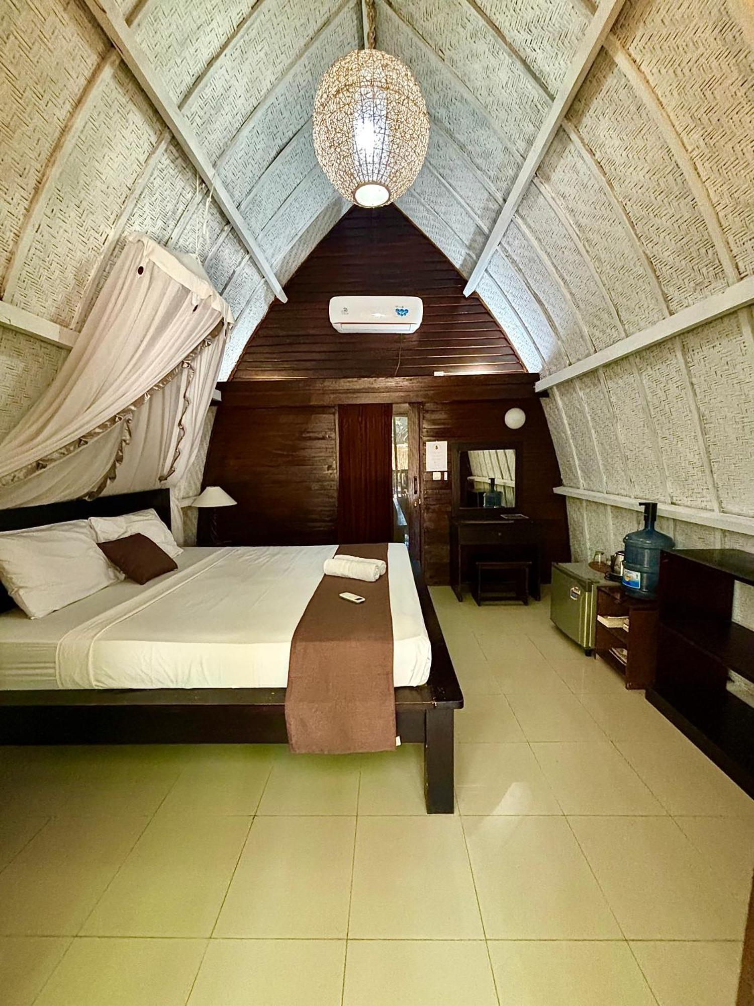 Alibaba Bungalows Gili Air Bagian luar foto