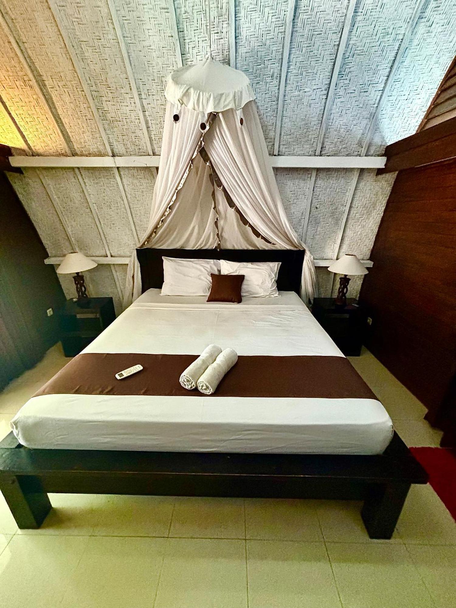 Alibaba Bungalows Gili Air Bagian luar foto
