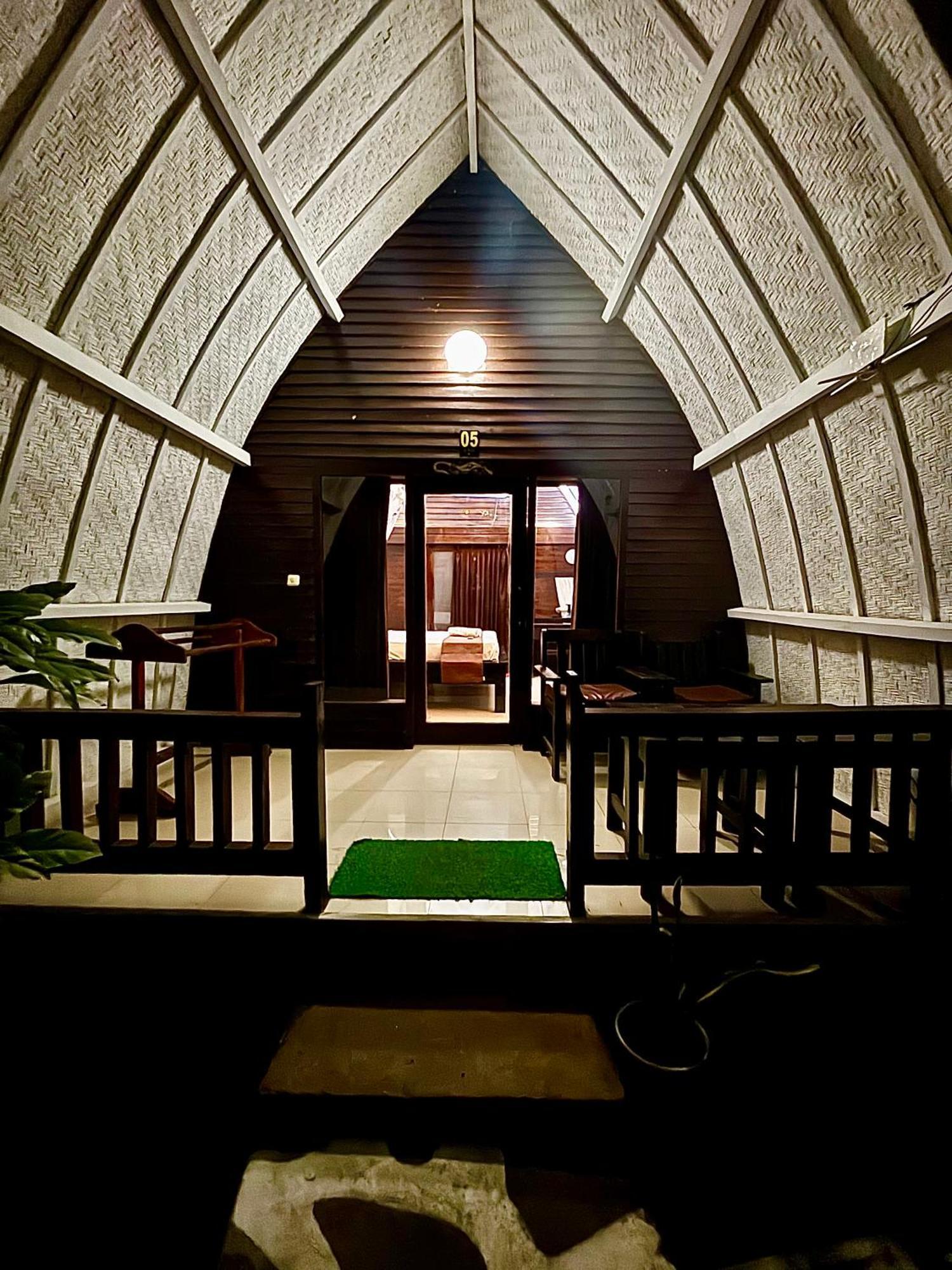 Alibaba Bungalows Gili Air Bagian luar foto
