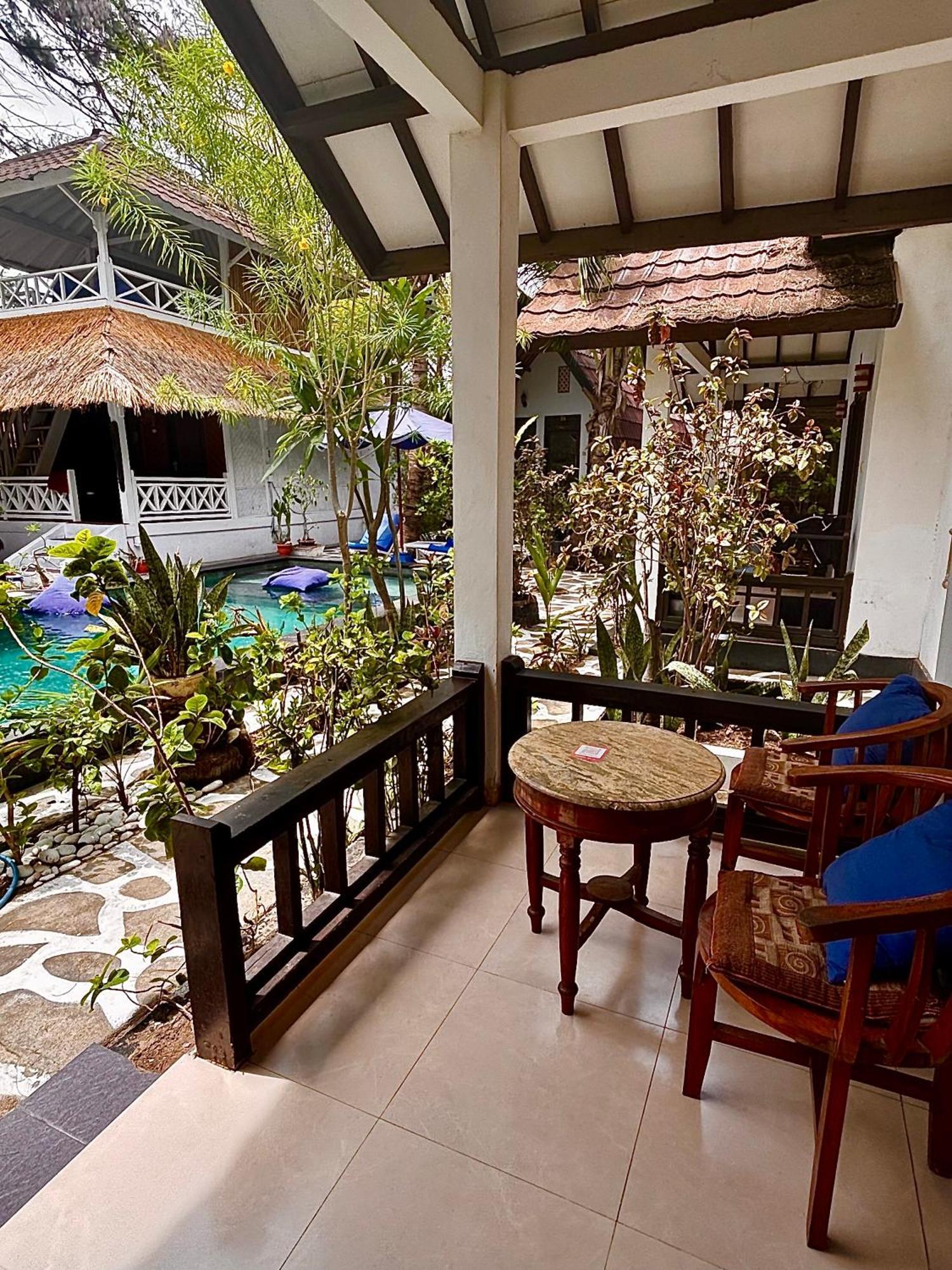 Alibaba Bungalows Gili Air Bagian luar foto