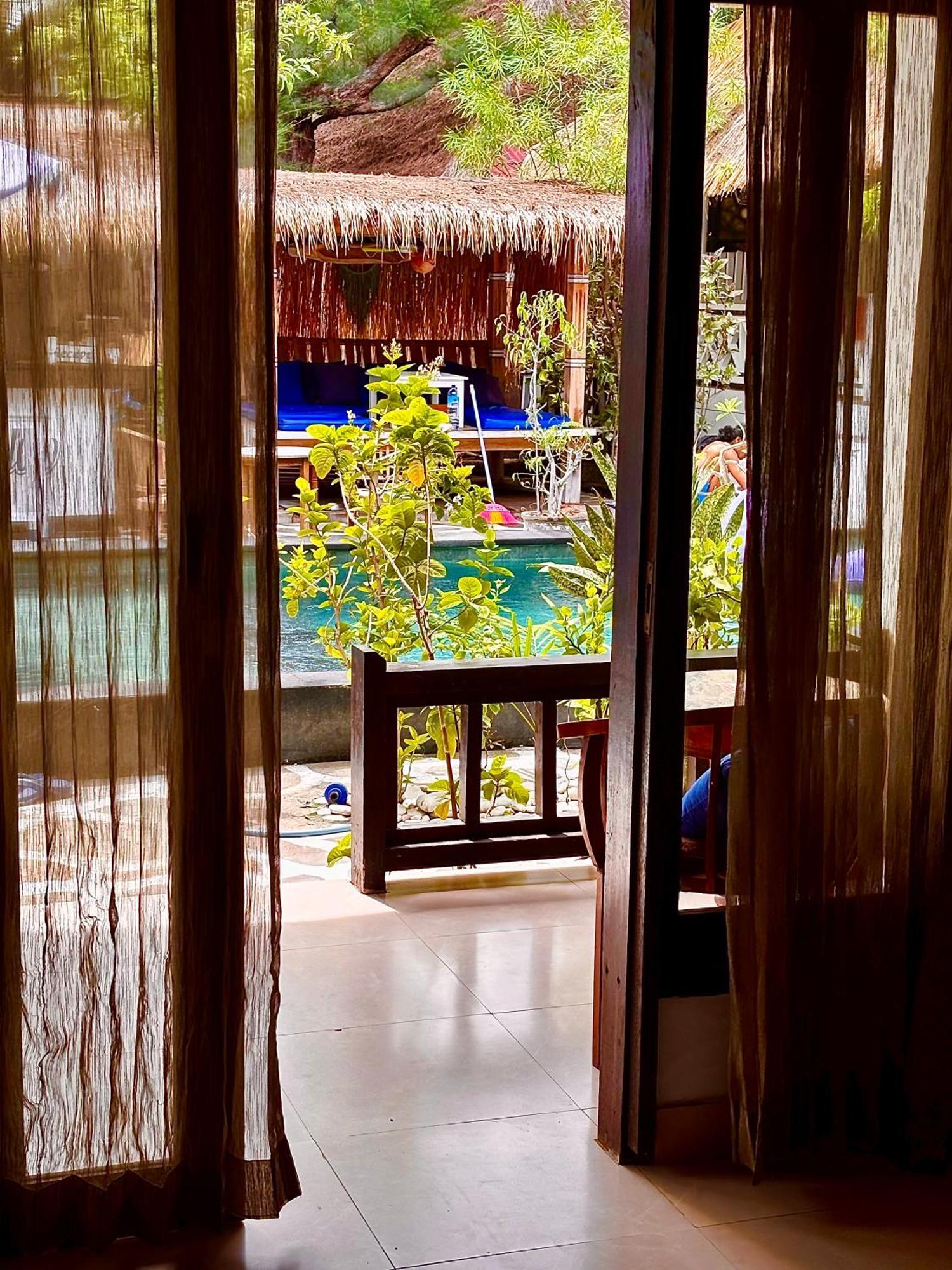 Alibaba Bungalows Gili Air Bagian luar foto