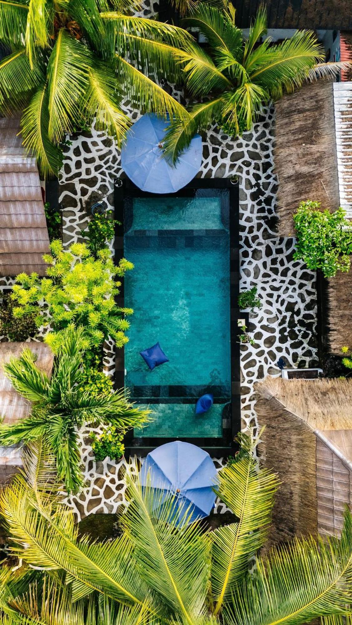 Alibaba Bungalows Gili Air Bagian luar foto