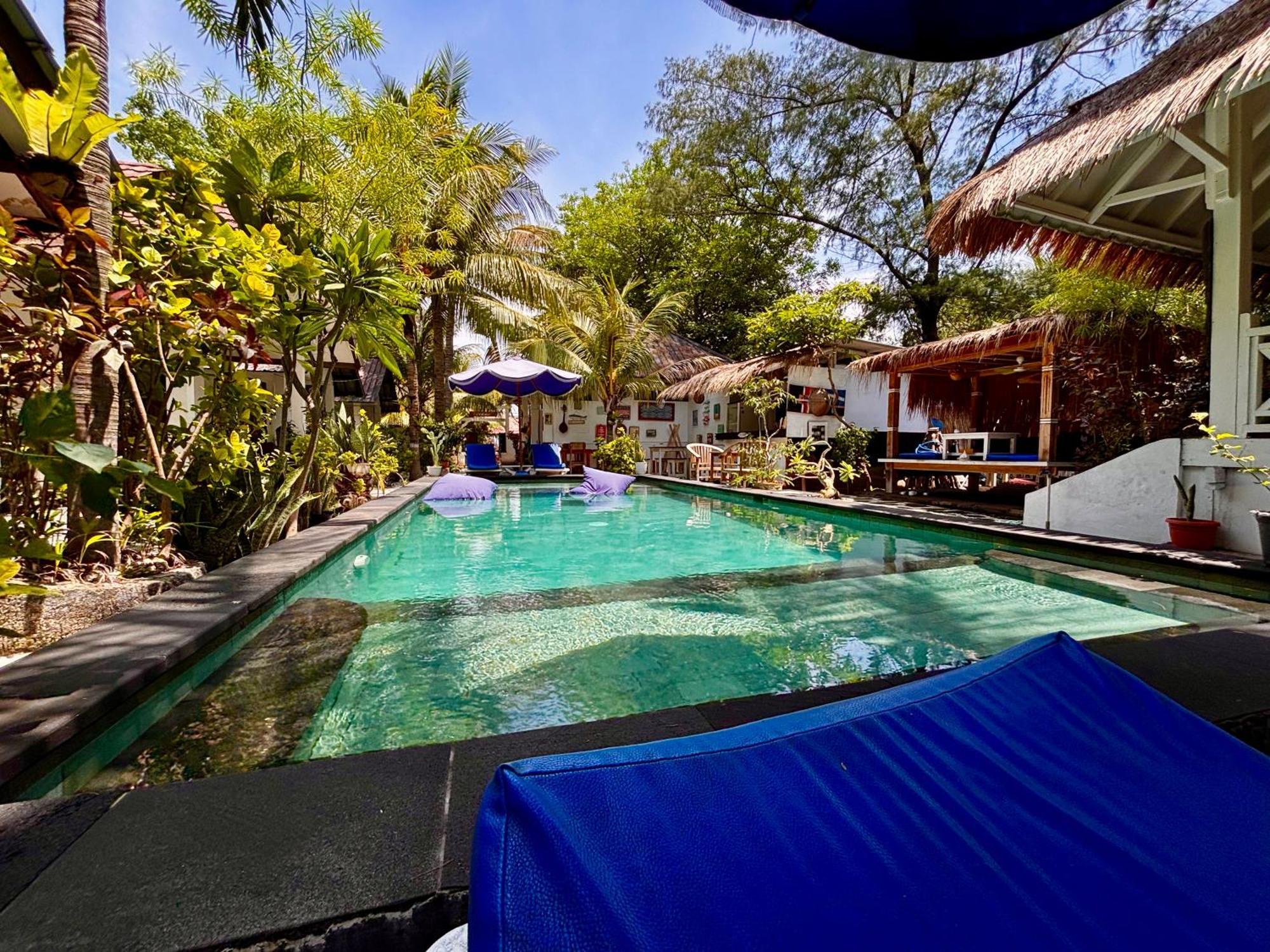 Alibaba Bungalows Gili Air Bagian luar foto